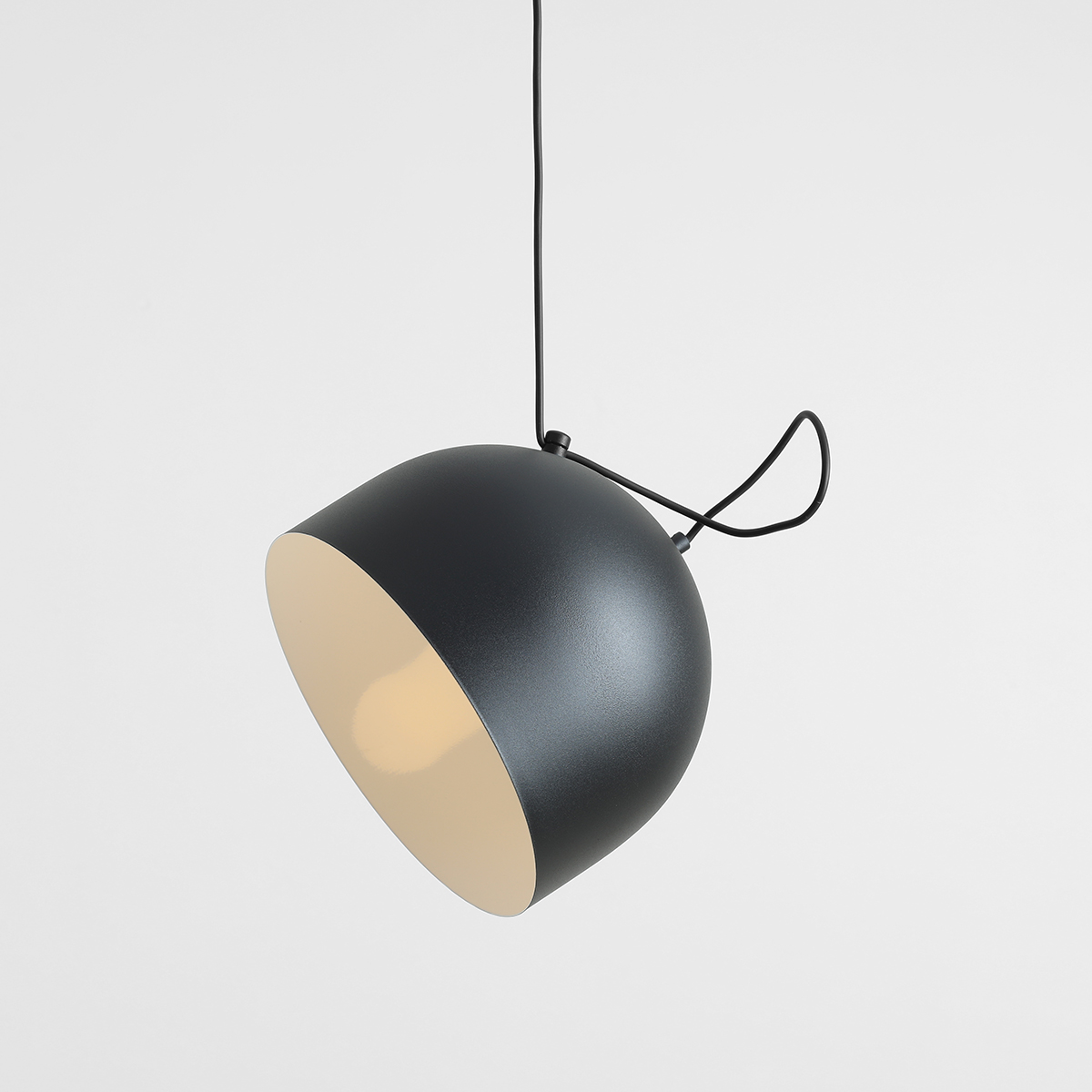 NOOR 3 BLACK 1122E 1 Lampa wisząca w stylu loftowym Aldex