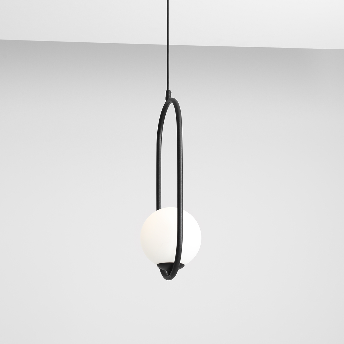 Riva Black G Minimalistyczna Lampa Wisz Ca Aldex